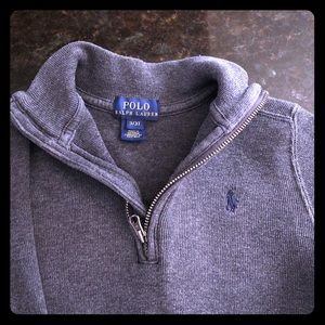Polo quarter zip pull over